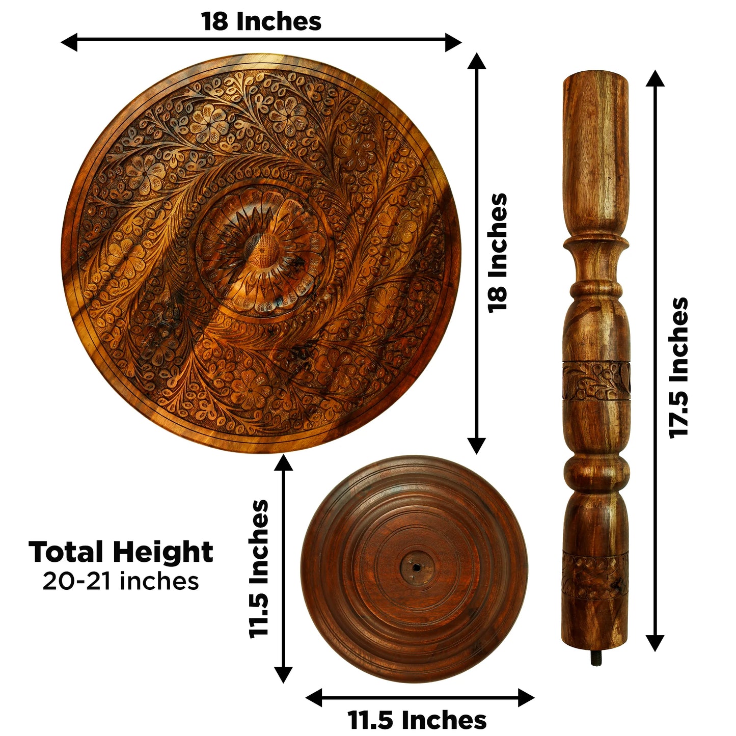 Ruvaé Noorwood Table – Walnut Bloom